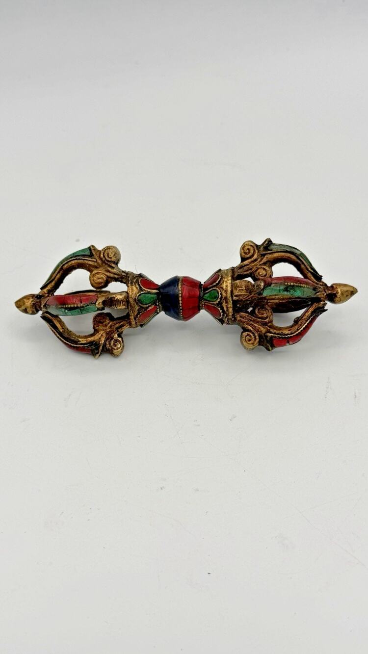 Tibetan Buddhism Bronze Phurpa Dorje Phurpa Pestle Vajra Talismans unique decor